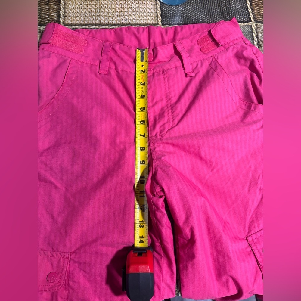 Billabong Kids' Bright Pink Cargo Pants for the snow - Picture 9 of 15